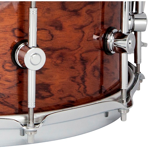 Hendrix Drums Perfect Ply Bubinga Snare Drum 14 x 5.5 in. Bubinga Gloss