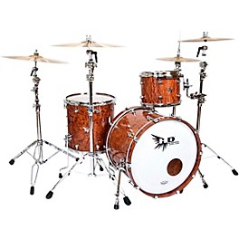 Hendrix Drums Perfect Ply Series Bubinga 3-Piece Shell Pack Gloss