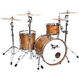 Hendrix Drums Perfect Ply Series Wa... Hendrix Drums Perfect Ply Series Walnut 3-Piece Shell Pack with 22x16" Bass Drum Gloss