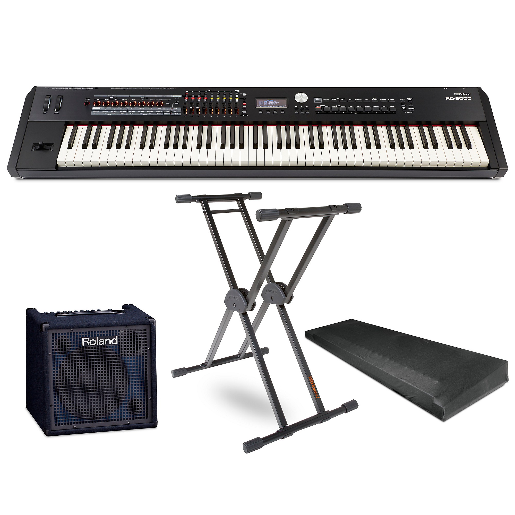 park beef Barcelona Roland RD-2000 Digital Stage Piano Essentials Package | Guitar Center