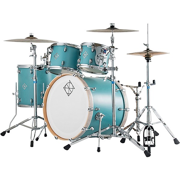 Dixon Cornerstone Maple 4-Piece Shell Pack Quetzal Blue