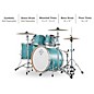 Dixon Cornerstone Maple 4-Piece Shell Pack Quetzal Blue