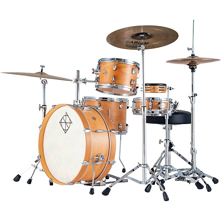Dixon Little Roomer 5-Piece Shell Pack Satin Natural | Guitar Center