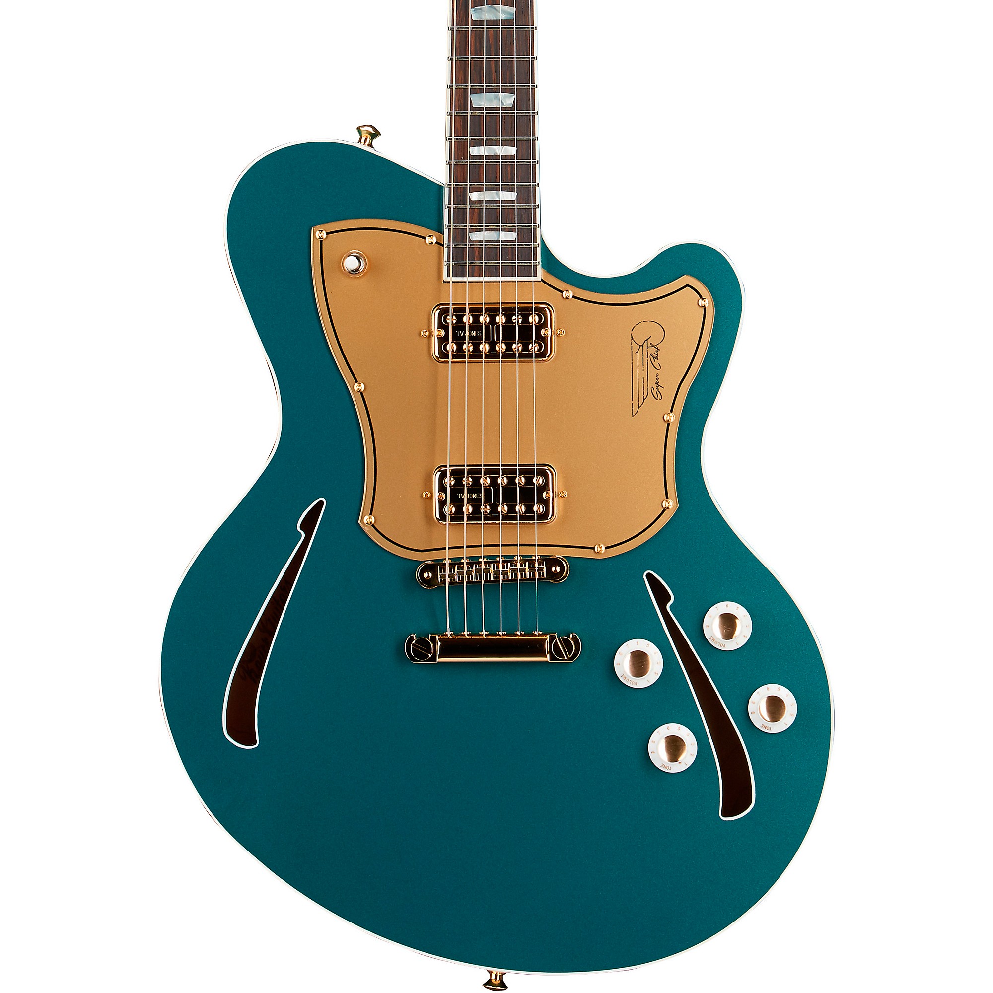 Platinum Kauer Guitars Super Chief Powertron Semi-Hollow