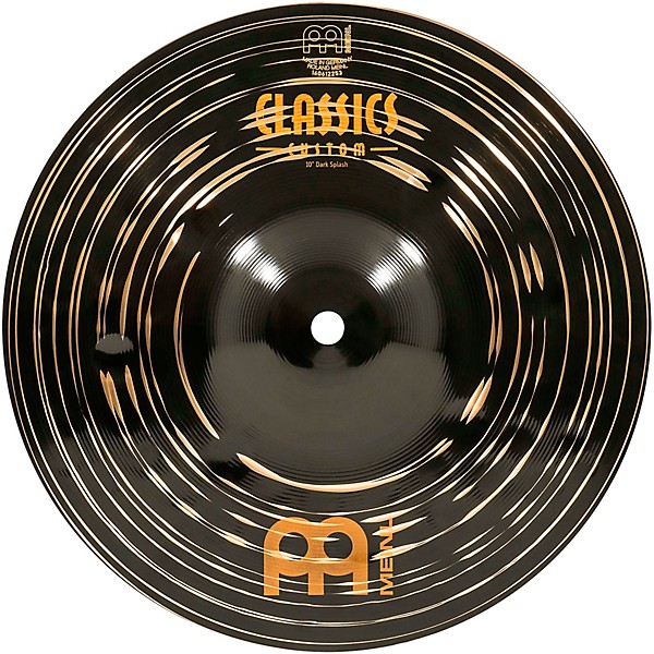 MEINL Classics Custom Dark Effects Cymbal Pack With Free 8" Brilliant Bell