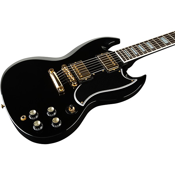 Gibson Custom SG Custom Electric Guitar Ebony