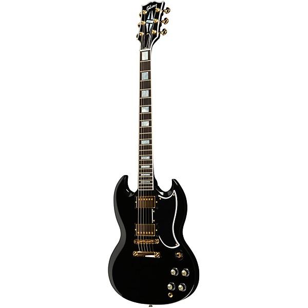 Gibson Custom SG Custom Electric Guitar Ebony