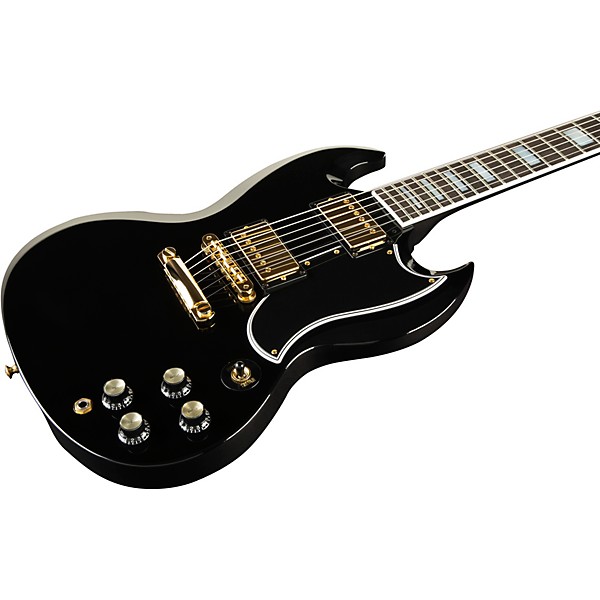 Gibson Custom SG Custom Electric Guitar Ebony