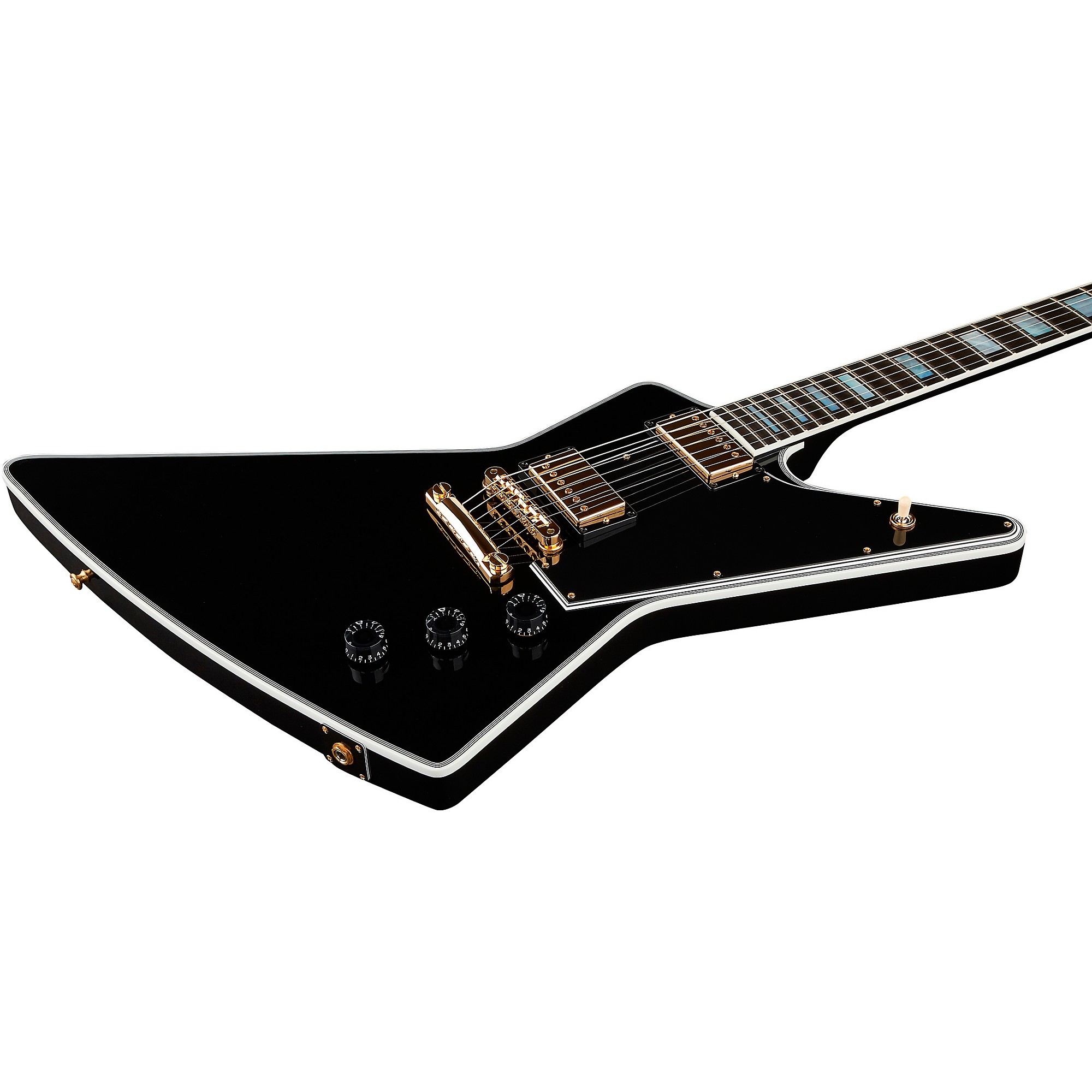 Gibson Custom Explorer Custom Electric Guitar Ebony | Guitar Center