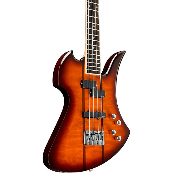 B.C. Rich Mockingbird Heritage Classic Electric Bass Tobacco Burst