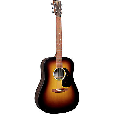 Martin D-X2e Macassar Ebony Sunburst Dreadnought Acoustic-Electric Guitar for sale