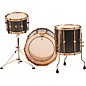 A&F Drum  Co Black Club Maple 3-Piece Drum Shell Pack
