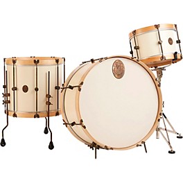 A&F Drum Co Antique White Maple 3-Piece Drum Shell Pack