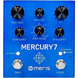 Open Box Meris Mercury7 Reverb Effects Pedal Level 1