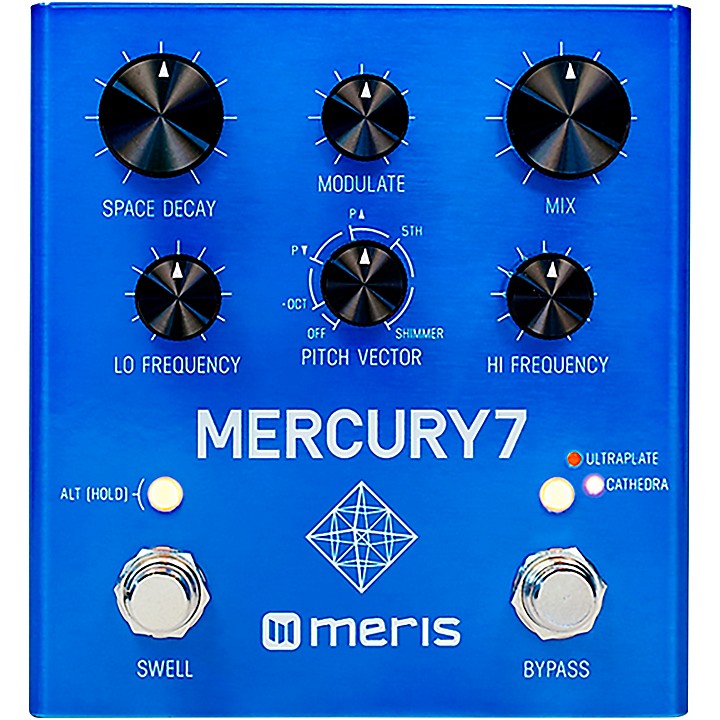 Meris Mercury7 Reverb Effects Pedal | Guitar Center