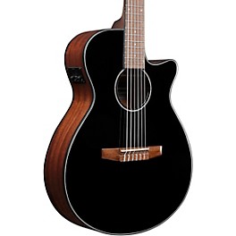 Ibanez AEG50N Acoustic-Electric Classical Guitar Gloss Black