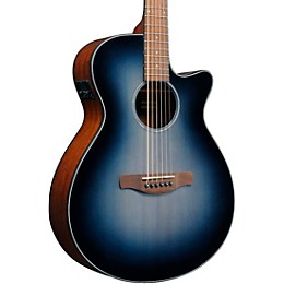 Ibanez AEG50 Grand Concert Acoustic-Electric Guitar Indigo Blue Burst