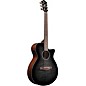 Ibanez AEG70 Flamed Maple Top Grand Concert Acoustic-Electric Guitar Transparent Charcoal Burst