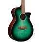 Ibanez AEG70 Flamed Maple Top Grand Concert Acoustic-Electric Guitar Emerald Burst thumbnail