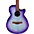 Ibanez AEG70 Flamed Maple Top Grand... Ibanez AEG70 Flamed Maple Top Grand Concert Acoustic-Electric Guitar Purple Iris Burst