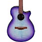 Ibanez AEG70 Flamed Maple Top Grand Concert Acoustic-Electric Guitar Purple Iris Burst thumbnail