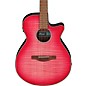 Ibanez AEG70 Flamed Maple Top Grand Concert Acoustic-Electric Guitar Panther Pink Burst thumbnail