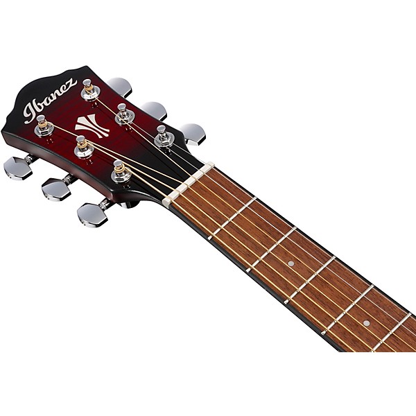 Ibanez AEG70 Flamed Maple Top Grand Concert Acoustic-Electric Guitar Cocktail Cherry Burst