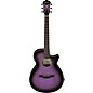 Ibanez AEG70 Flamed Maple Top Grand Concert Acoustic-Electric Guitar Transparent Violet Sunburst