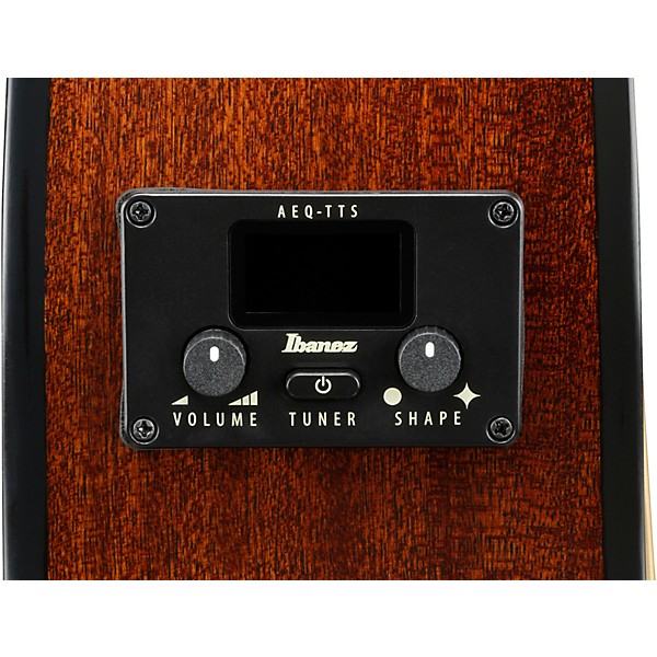 Ibanez AEG70 Flamed Maple Top Grand Concert Acoustic-Electric Guitar Transparent Violet Sunburst