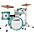 SONOR AQ2 Bop Maple 4-Piece Shell Pack White Marine Pearl SONOR AQ2 Bop Maple 4-Piece Shell Pack Aqua Silver Burst