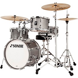 SONOR AQ2 Bop Maple 4-Piece Shell Pack White Marine Pearl SONOR AQ2 Bop Maple 4-Piece Shell Pack Titanium Quartz