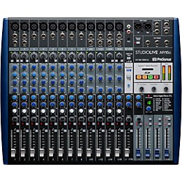 Open Box PreSonus StudioLive AR16c 16-Channel Hybrid Digital/Analog Performance Mixer Level 1