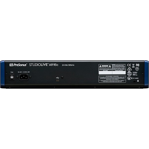 PreSonus StudioLive AR16c 16-Channel Hybrid Digital/Analog Performance Mixer