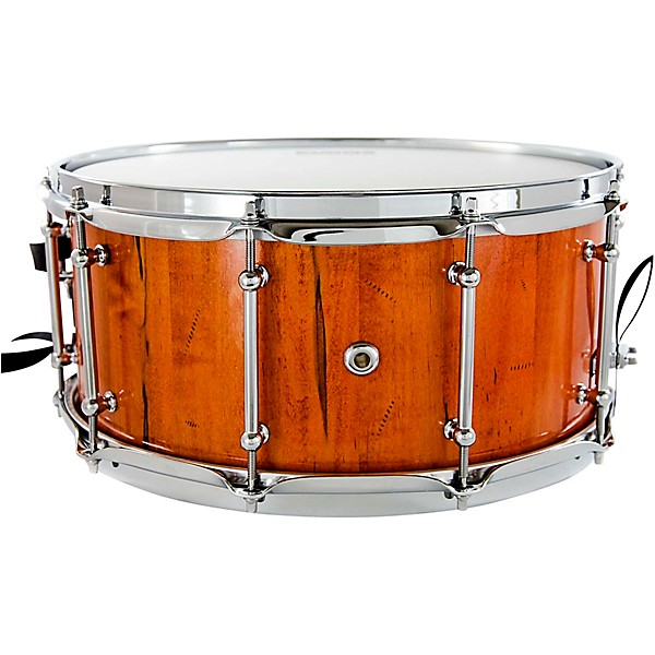 OUTLAW DRUMS Bandit Series Snare Drum With Chrome Hardware 14 x 7 in. Outlaw Orange Sparkle