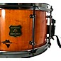 OUTLAW DRUMS Bandit Series Snare Drum With Black Hardware 14 x 7 in. Outlaw Orange Sparkle