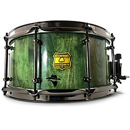 OUTLAW DRUMS Bandit Series Snare Drum With Black Hardware 14 x 7 in. Gallop Green