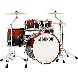 SONOR AQ2 Stage Maple 5-Piece Shell Pack Transparent Black SONOR AQ2 Stage Maple 5-Piece Shell Pack Brown Fade