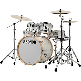 SONOR AQ2 Stage Maple 5-Piece Shell Pack White Marine Pearl SONOR AQ2 Stage Maple 5-Piece Shell Pack White Marine Pearl