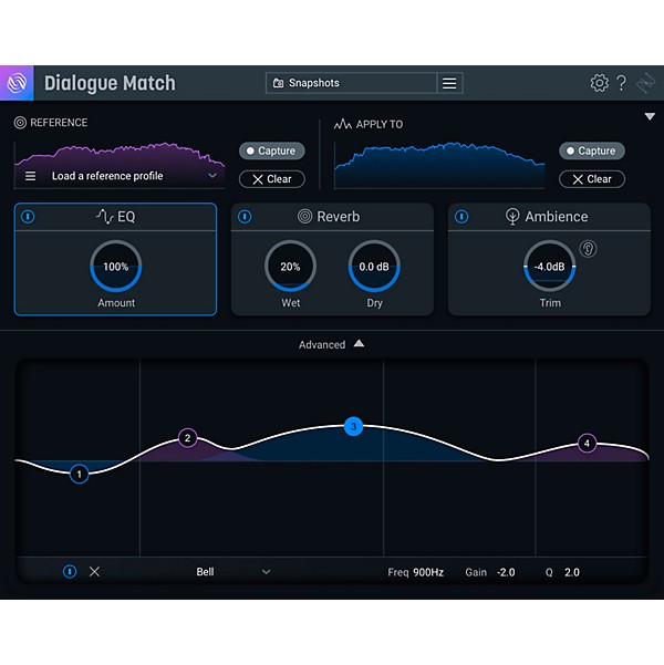 iZotope Dialogue Match: Crossgrade from RX Post Production Suite 1-3 (Download)