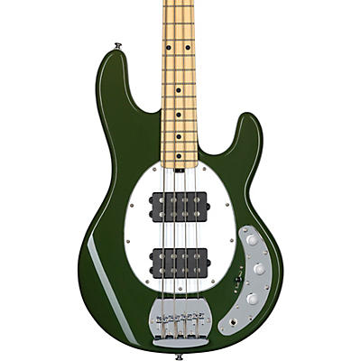 Sterling By Music Man Stingray Ray4hh Maple Fingerboard Electric Bass Olive for sale