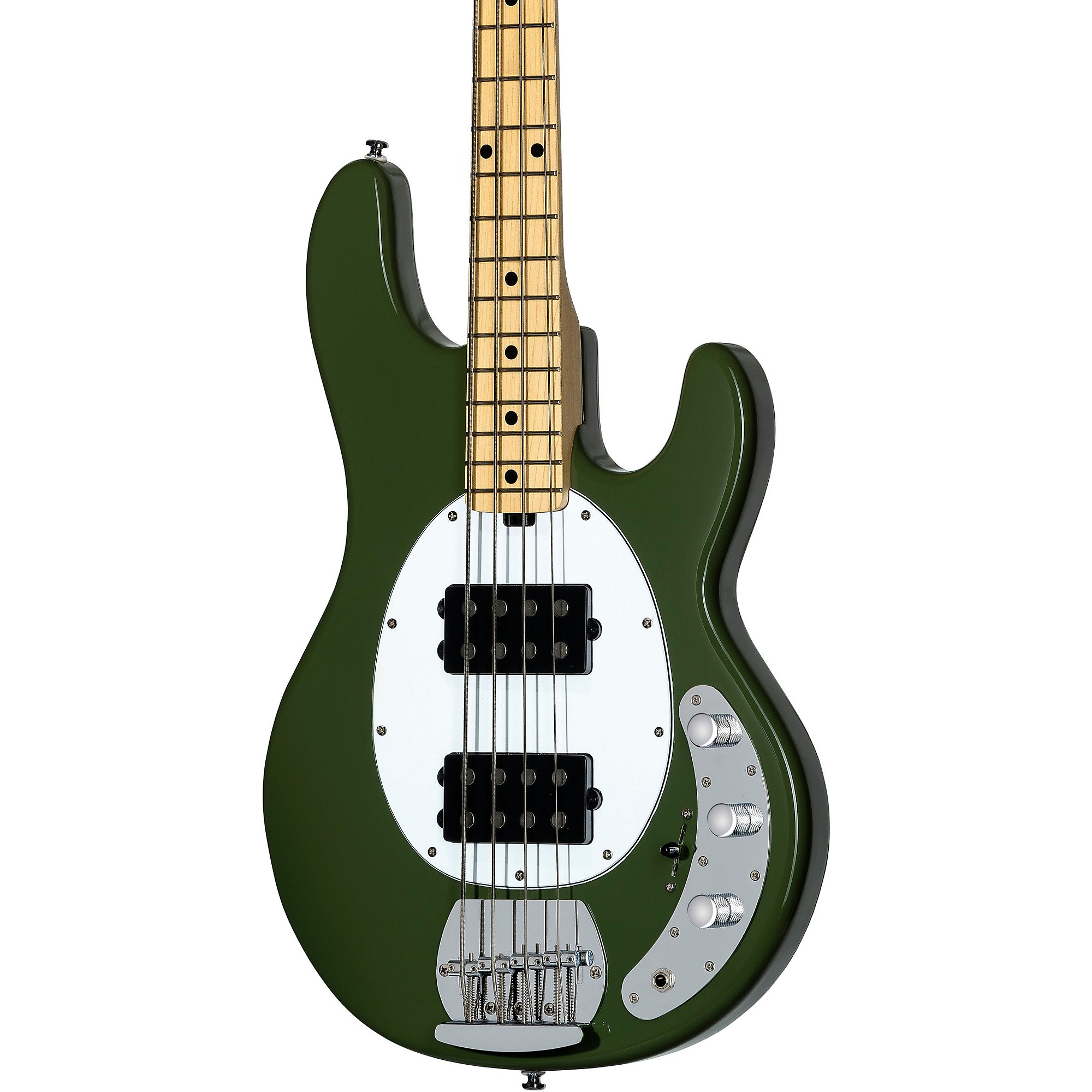 Sterling by Music Man StingRay Ray4HH Maple Fingerboard Electric Bass Olive  | Guitar Center