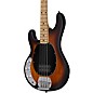 Sterling by Music Man StingRay Ray4LH Maple Fingerboard Left-Handed Electric Bass Vintage Sunburst