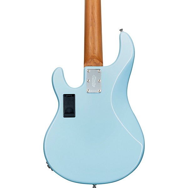 Sterling by Music Man StingRay 35HH Maple Fingerboard 5-String Electric Bass Daphne Blue