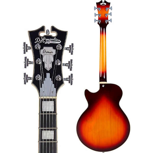 Open Box D'Angelico Premier Series SS Boardwalk Semi-Hollow Electric Guitar USA Seymour Duncan Humbuckers Stopbar Tailpiec...