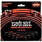 Ernie Ball Flat Ribbon Patch Cables Pedalboard Multi-Pack Red thumbnail