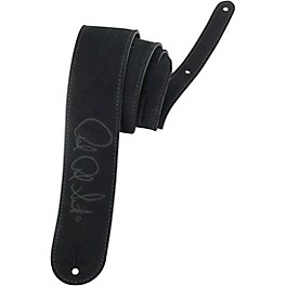 PRS Suede Guitar Strap, Black Black