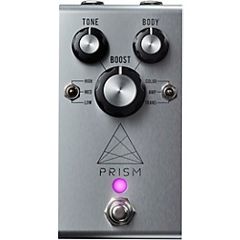 Jackson Audio Prism Boost Effects Pedal Blue Jackson Audio Prism Boost Effects Pedal Silver