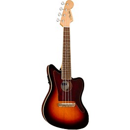 Fender Fullerton Jazzmaster Acoustic-Electric Ukule... Fender Fullerton Jazzmaster Acoustic-Electric Ukulele 3-Color Sunburst