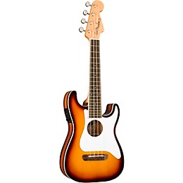 Fender Fullerton Stratocaster Acoustic-Electric Ukulele Sunburst