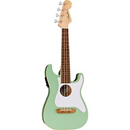 Fender Fullerton Stratocaster Acoustic-Electric Ukulele... Fender Fullerton Stratocaster Acoustic-Electric Ukulele Surf Green